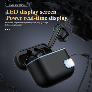 หูฟังไร้สาย Ai Translation สำหรับขายส่ง ผู้ผลิต OEM&ODM หูฟังสำหรับเล่นกีฬา ENC Bluetooth 5.0 HD Call หน้าจอ LED - Product Image 2