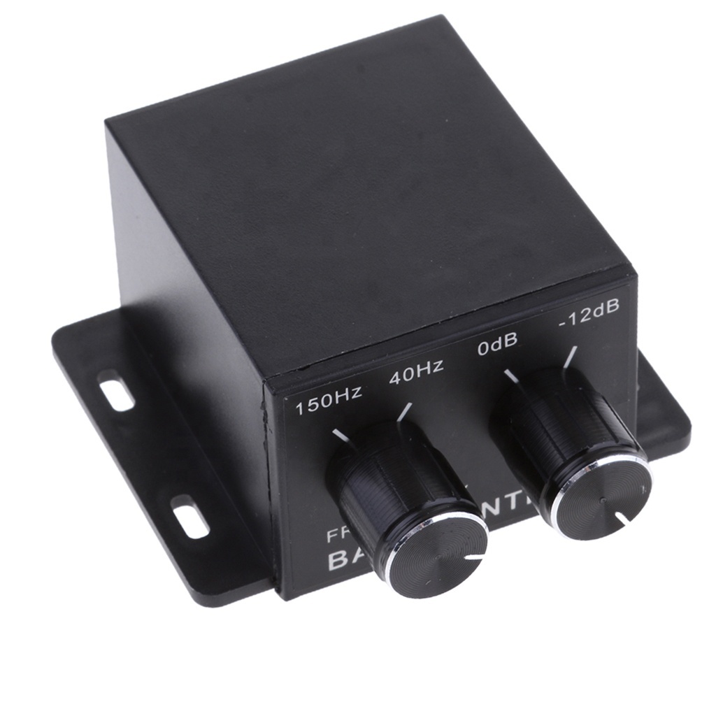 Égaliseur Paramétrique Avec Caisson De Basses - Sortie Pré-ampli 9 V Rms Avec Controle Du Gain Du Caisson De Basses Et 2 Sources Dentree Selectionnables Entrees Auxiliaires De Preampli Via Prises