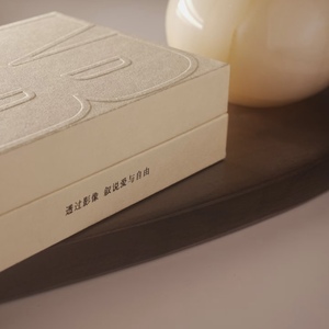 Custom Luxury Candle Box Textured Paper Rigid <b>Gift</b> Packaging with Debossed Logo for Soy Wax Scented Candles - Product Image 5