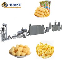 Machine extrudeuse de maïs soufflé, extrudeuse de bâtonnets de riz, machine à fabriquer des snacks soufflés, extrudeuse de maïs Kurkure, machine de soufflage