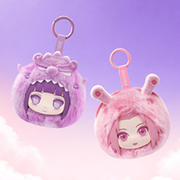 Authentique Eaki Narutoo – Sac à écouteurs en peluche, boîte mystère (6 pièces/ensemble), mini pochette de rangement, porte-clés, pendentif, cadeau