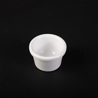 Petits bols à sauce soja en mélamine blanche et noire, style japonais et coréen, coupelles à trempette en plastique, vente en gros