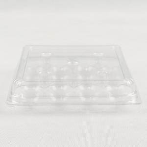 กล่องบรรจุภัณฑ์พลาสติก PET ใส ปรับแต่งได้ เป็นมิตรกับสิ่งแวดล้อม สำหรับบรรจุอาหาร เกรดสำหรับเบย์เบอร์รี่ จาบูติคาบาส ซูเปอร์มาร์เก็ต พร้อมโลโก้สั่งทำ - Product Image 4