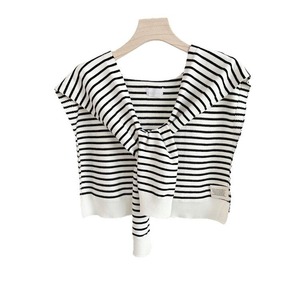 Chal Unisex a Rayas de Hilo de Núcleo Hilado, Ligero y Suave, 95x45cm, Bufanda para Todas las Estaciones para Mujer y Hombre, Chal Tejido Suave para Uso Diario - Product Image 5