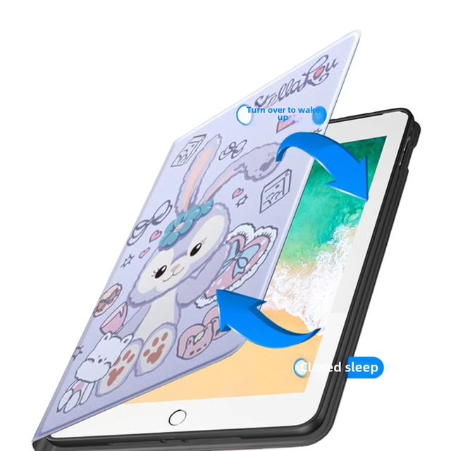 RoHS Certified All-Inclusive Cartoon Plastic Protective Case for iPad Air 10.9