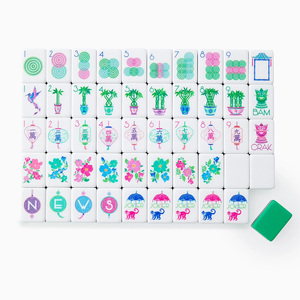 Tapis de <span class=keywords><strong>Mahjong</strong></span> Mardi Gras, design Quartier <span class=keywords><strong>Français</strong></span> de la Nouvelle-Orléans et gâteau du roi, tapis de jeu de <span class=keywords><strong>Mahjong</strong></span> américain, couverture de table antidérapante pour <span class=keywords><strong>Mahjong</strong></span> - Product Image 6