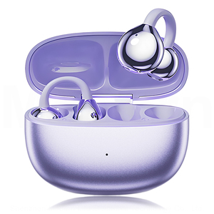 Auriculares Inalámbricos M108 Tipo Clip Galvanizados con Diseño de Aretes de Moda, Deportivos OWS con Cancelación de Ruido para Mujer - Product Image 1