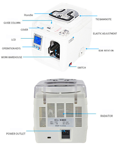 Empaquetadora de Billetes Portátil Multivoltaje de Bajo Costo con Arranque de un Toque para Monedas Globales (<span class=keywords><strong>USD</strong></span>, Euro) - Product Image 4
