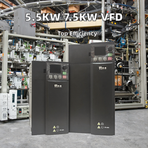 7.5KW biến tần bơm tăng áp 3 pha 50Hz 60Hz 380V ~ 415V chuyển đổi tần số cho động cơ máy nén 220V 440V vĩnh viễn - Product Image 2