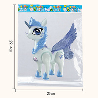 Jouet de licorne à piles Offre Spéciale avec fonction de marche et musique jouets d'animaux en plastique pour faire semblant de jouer et préscolaire