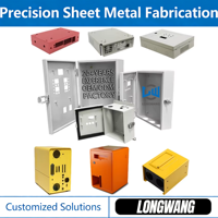 Fabrication sur mesure de tôles en acier inoxydable électroplaqué, découpe laser, pliage, soudage, boîtier métallique