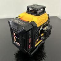 Niveau laser 16 lignes 360 auto-nivellement 4D outil laser professionnel à lignes croisées vertes avec mode d'impulsion extérieur