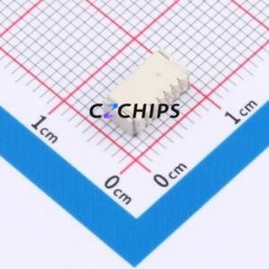 ZX-SH1.0-6PWT Wire-to-Board Pin Header SMD,P=1mm,Horizontal Mount Connector 1x6P 1mm Horizontal Mount SH - Product Image 2