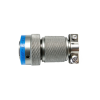 Conector Circular de 5 Pines MS3116F, Acoplamiento Tipo Bayoneta de Alta Resistencia, Contactos Chapados en Oro, Abrazadera para Cable, Especificaciones Militares