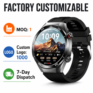 <span class=keywords><strong>Reloj</strong></span> <span class=keywords><strong>Inteligente</strong></span> Deportivo Redondo para <span class=keywords><strong>Hombre</strong></span> I159, Caja de Metal Resistente, Correa Impermeable, Temporizador de Cuenta Regresiva, Alerta de Llamadas, Directo de Fábrica, Venta al por Mayor - Product Image 1