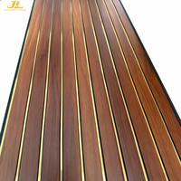 Panel de Techo de PVC con Aspecto de Madera de 30 cm, Resistente al Calor, Antideslizante, Impermeable, Popular en India, para Cocina y Baño, Techo Falso