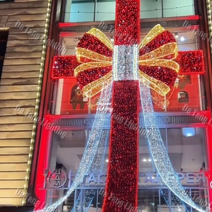 Guirlandes lumineuses murales pour hôtels, rues commerciales et espaces publics festifs en soirée : des détails saisonniers lumineux - Product Image 5