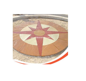 Urne de jardin unique en pierre de Jodhpur, moderne, durable, écologique, pour décoration extérieure, finition artisanale, détails naturels BABA - Product Image 4