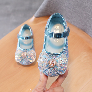 Chaussures pour enfants, chaussures de princesse brillantes avec strass, chaussures pour bébés filles pour les fêtes et les mariages - Product Image 4