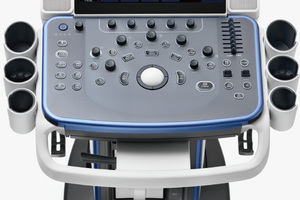 Sistema de Ultrasonido Digital Veterinario de Alta Resolución Mindray Vetus 5 Exp 3D 4D con Monitor LED de 21.5 Pulgadas para Uso Animal - Product Image 3