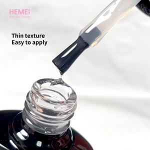 Haute Qualité Sain Trempé Transparent Cristal Diamant Vernis À Ongles HEMA TPO Gratuit Sans Essuyage Top Coat Gel pour DIY - Product Image 3