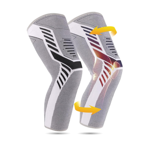 Manchon de compression pour jambe longue avec silicone antidérapant - Product Image 5