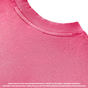 T-shirt personnalisé uni Vantage 100% coton à épaules tombantes, lourd, dégradé, vente en gros, impression, broderie pour hommes - Product Image 2