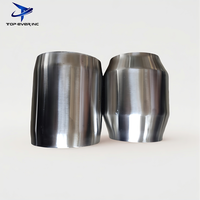 Convertisseur catalytique universel 100 200 300 400 cellules, substrat métallique en acier inoxydable TWC Euro 4 pour la réparation des échappements de toutes les voitures