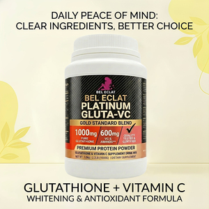 Polvo de Proteína Blanqueador de Piel Premium, Mezcla de Glutatión con Vitamina C y Aminoácidos, Suplemento Diario para Todo el Cuerpo - Product Image 6