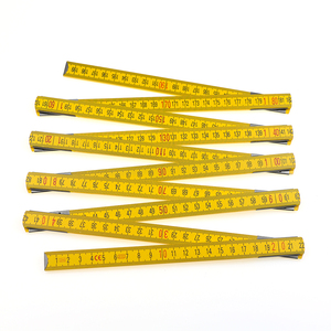 Becol Chất lượng cao Chế biến gỗ vẽ công cụ đo lường đa chức năng 2m bằng gỗ gấp Cai Trị với biểu tượng tùy chỉnh - Product Image 6