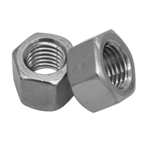 Acero inoxidable 304 <span class=keywords><strong>Coase</strong></span> hilo latón cobre Ansi b18.2.2 hexagonal tuerca hexagonal - Product Image 1