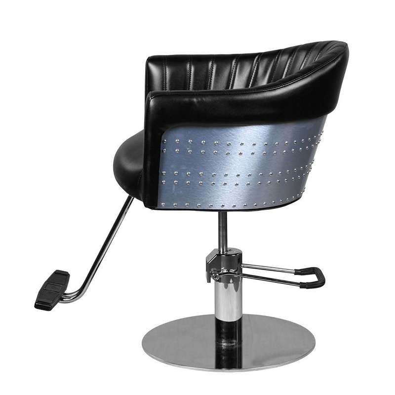 Groothandel Eenvoudige Moderne Kapsalon Apparatuur Styling Luxe En Comfortabele Lederen Kapper Stoel