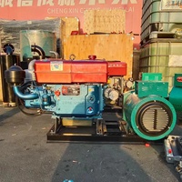 Groupe électrogène diesel Changchai 10KW, portable, à châssis ouvert, monocylindre, 220V/380V, démarrage électrique