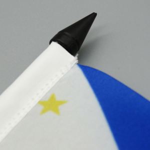 Adornos de Mini Banderas Nacionales Personalizables de Filipinas, Banderas de Escritorio <span class=keywords><strong>y</strong></span> de Negociación con Base de Plástico, Hechas en Filipinas - Product Image 3