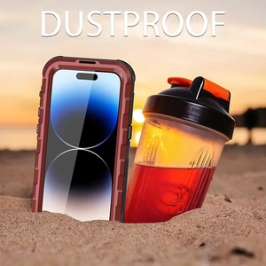 Étui de téléphone en alliage d'aluminium robuste, résistant à la poussière, à l'eau et aux chutes, certifié IP68, protection 360° pour <span class=keywords><strong>iPhone</strong></span> - Product Image 2