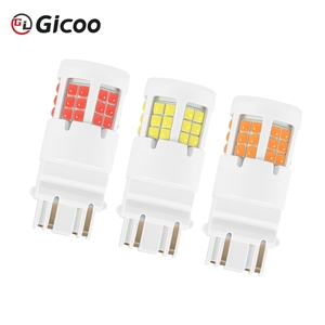 หลอดไฟ LED สำหรับรถยนต์ Canbus T20 7440 WY21W W21W 7443 W21/5W ไฟเลี้ยว T25 3156 P27W 3157 P27/7W ไฟถอยหลัง สีขาว 12V - Product Image 3