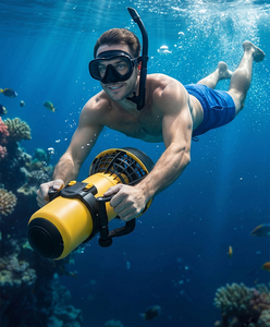 Scooter sous-marin 710W 36V 8AH 5070min, profondeur nominale de 30m, pour la <span class=keywords><strong>recherche</strong></span> marine professionnelle - Product Image 2