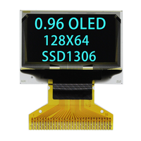 Layar OLED 0.96 INCI SPI I2C BIRU SSD1306 128X64