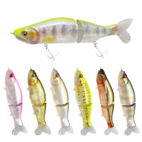 Leurre Articulé Artificiel 135mm 28g 18 Couleurs en Plastique ABS, Type Crayon, à Coulée Lente, pour la Pêche
