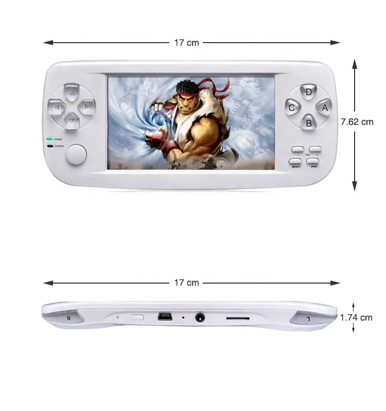 PAP-KIII game console wholesale video game player free download 3d games with mp4/mp5 function