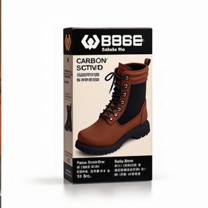 Calzado de Seguridad Base Be-Browny Marrón/Negro Talla 41, Clase Electrostática A, S3 SRC - Product Image 2