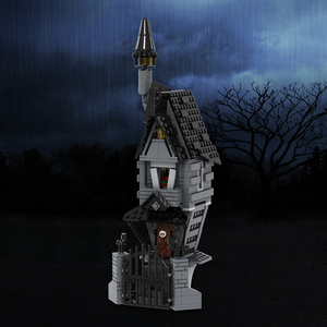 Le cauchemar avant Noël, la maison <span class=keywords><strong>de</strong></span> <span class=keywords><strong>Jack</strong></span>, MOC créatif, MOOXI MOC1208, ensembles <span class=keywords><strong>de</strong></span> blocs <span class=keywords><strong>de</strong></span> construction d'anime, briques, jouets d'Halloween pour enfants - Product Image 2