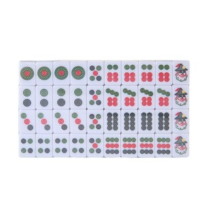 Juego de Mahjong de Malasia para 3 Jugadores, 24 mm, 88 Piezas, Mini Mahjong de Viaje con Bolsa Deportiva con Cordón para Eventos Promocionales - Product Image 2
