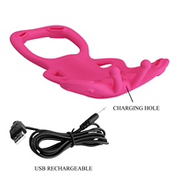 Vibrateur de culotte portable avec application, contrôle à distance, 10 fonctions de vibration, silicone, rechargeable par USB, pour femmes et couples
