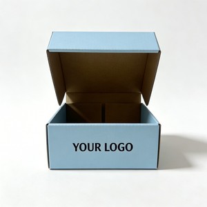 Caja de Papel para Envíos con Logotipo Personalizado, Caja de Cartón Corrugado Reciclable al por Mayor, Caja de Embalaje para Ropa Marrón - Product Image 2