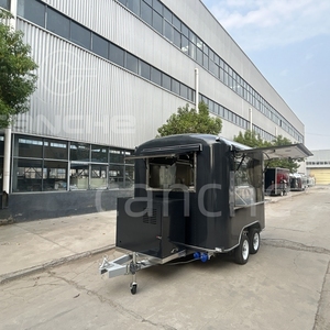 American Standard DOT CE Valid Food Truck Hotdog Street Carro de remolque de comida rápida para EE. UU. - Product Image 3