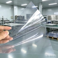 Panneau thermoplastique rigide transparent en PP, PET, PVC pour panneaux avant de distributeurs automatiques