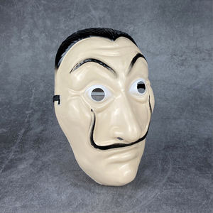 Máscara facial <span class=keywords><strong>de</strong></span> Mr. Mustache <span class=keywords><strong>Dali</strong></span> para Halloween, disfraz <span class=keywords><strong>de</strong></span> Cosplay <span class=keywords><strong>de</strong></span> plástico para teatro, película, fiesta, bola para Navidad, Pascua, casa, tarjetas, evento - Product Image 1
