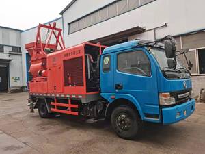 Mélangeur de béton pour <span class=keywords><strong>camion</strong></span>, 35 v, 40 m3/H, pompe à béton, grand mobile - Product Image 2