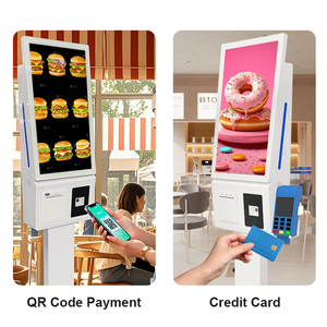 Kiosco de Autoservicio OEM de 21.5 y 23.5 Pulgadas con Múltiples Métodos de Pago (QR/NFC/Efectivo) <span class=keywords><strong>para</strong></span> Optimizar el Pago en Restaurantes, Cafeterías y Zonas de Comida, con Certificación CE y RoHS - Product Image 6